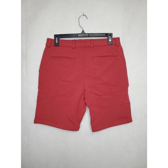 Swet Tailor The Everyday Men's Chino Short in Red Wine Sz 33 Stretch Casual - Picture 3 of 5